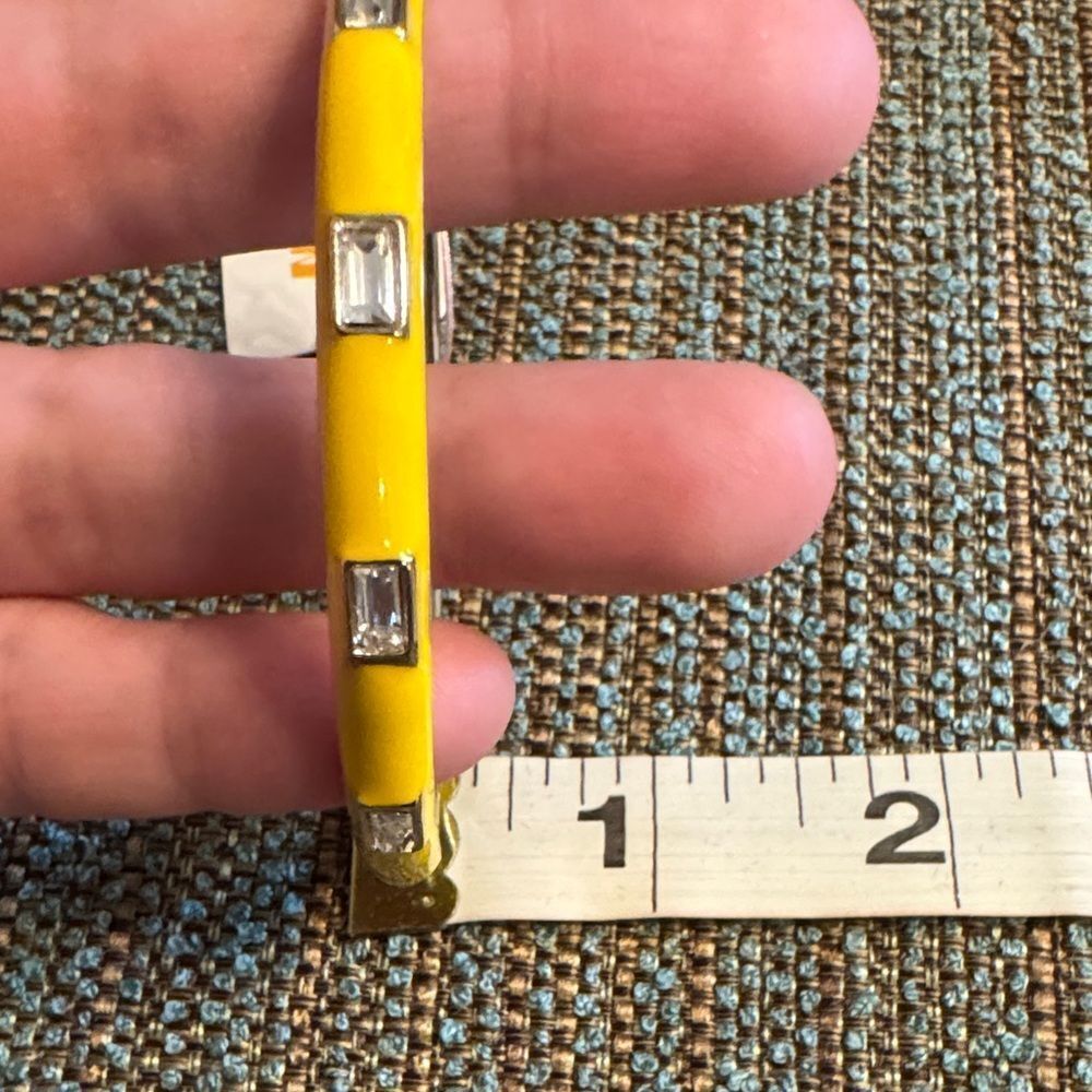 3013 Yellow Enamel bracelet
